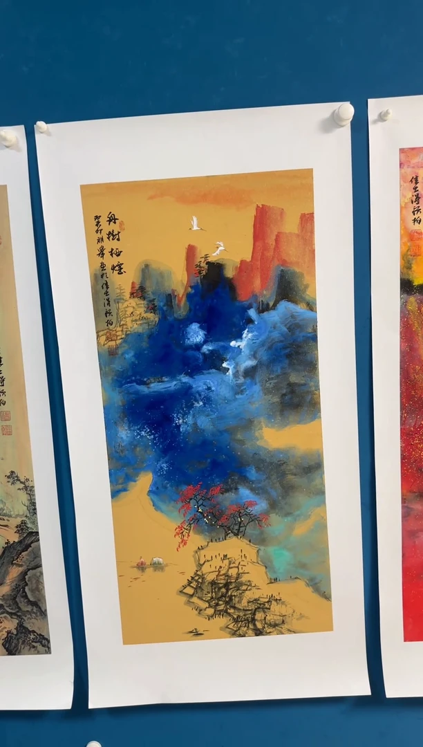 国画温朋举温朋举