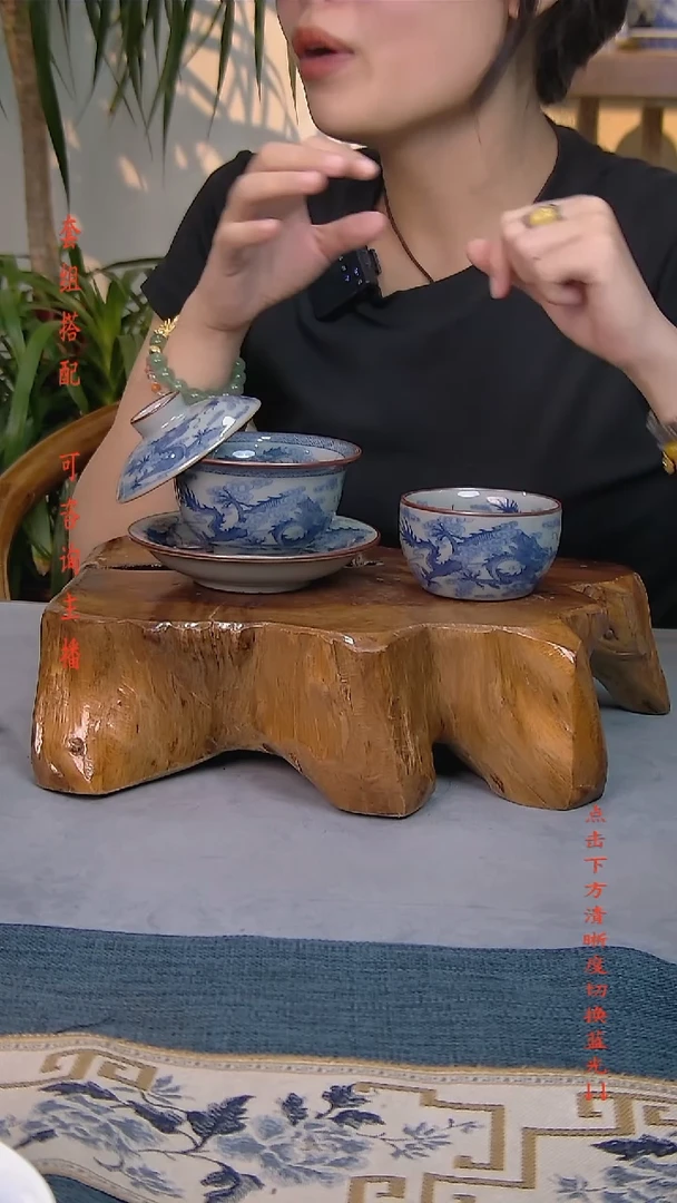 简装家用款2件套 老陶泥开片纹陶瓷茶具