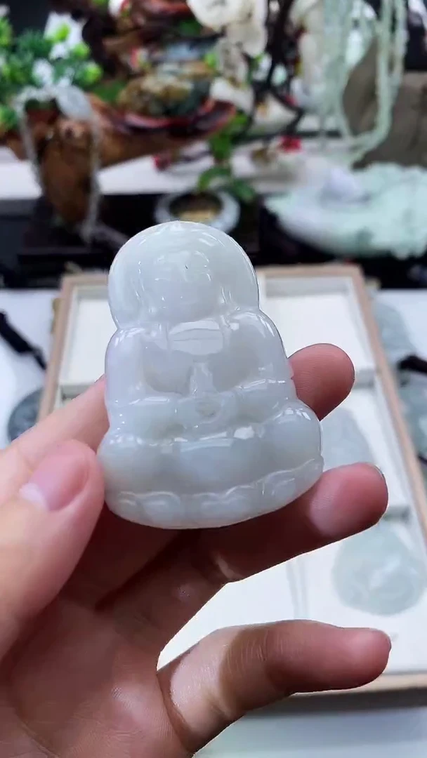 颈饰未镶嵌翡翠天然缅甸A货翡翠