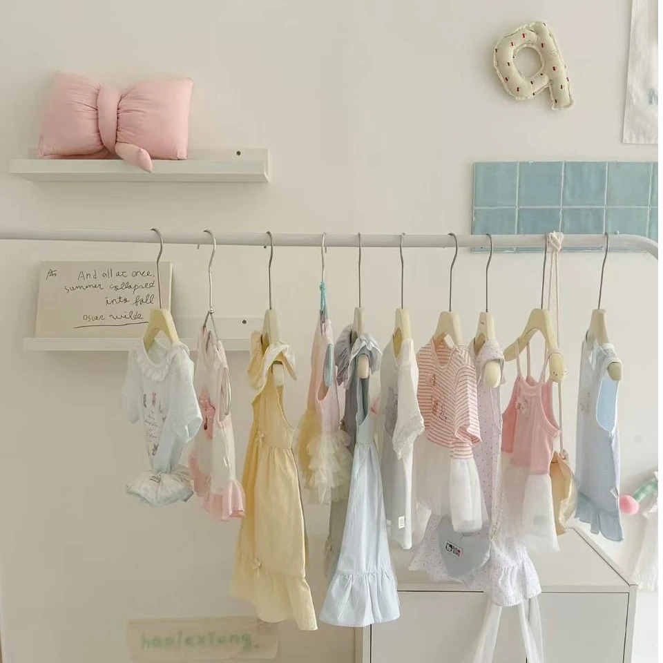 架2026夏季新品【多米蓝精灵童装】女童婴儿舒适小童裙子韩版套装