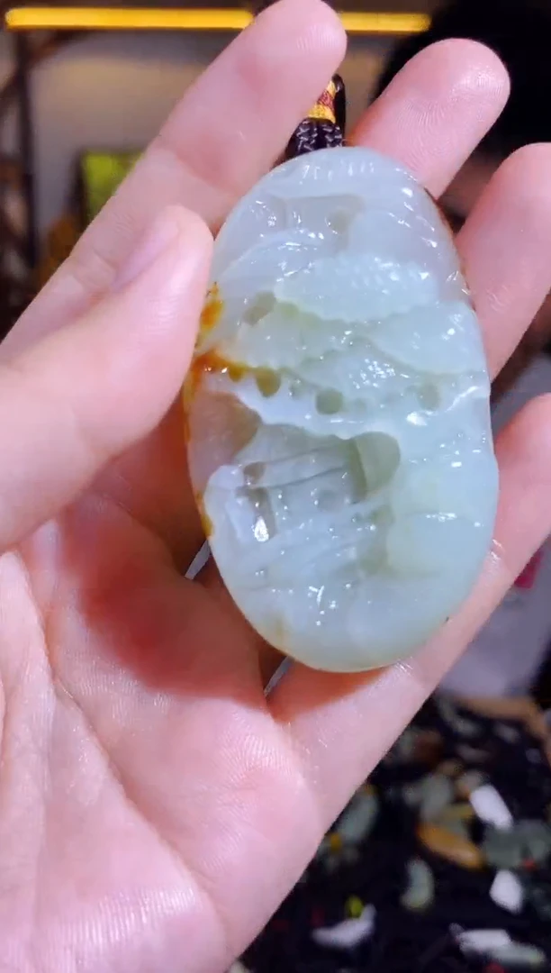 颈饰未镶嵌和田玉1
