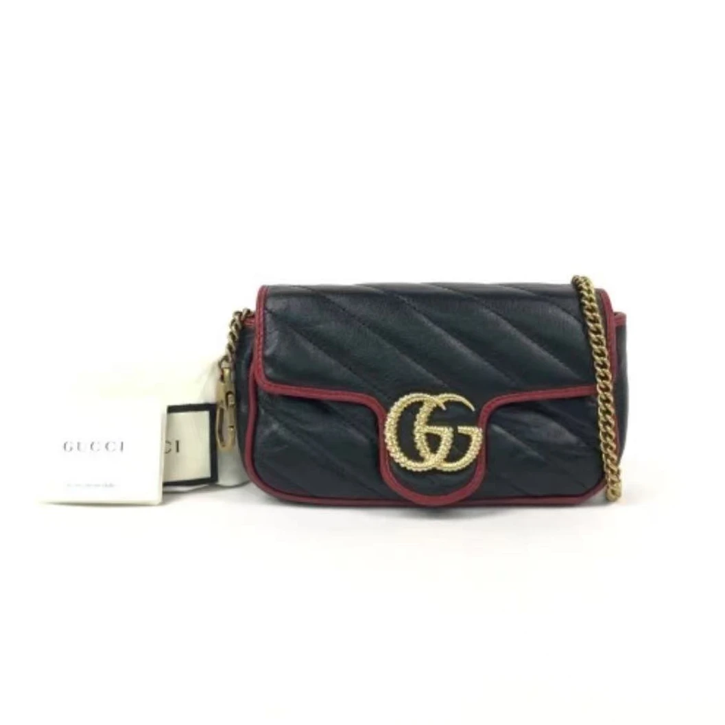 95新 GUCCI/古驰 思斯专属 Gucci马蒙mini单肩包 CPMN111