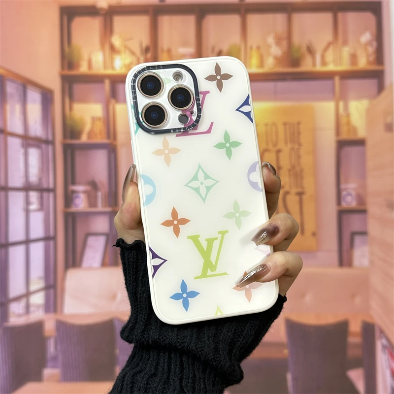 AG磨砂适用苹果16promax手机壳新款15潮牌14高级感13网红女神老花