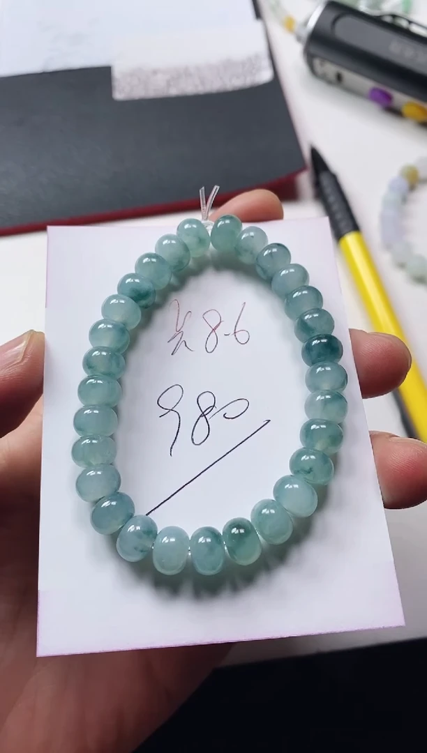 未镶嵌定制翡翠手串