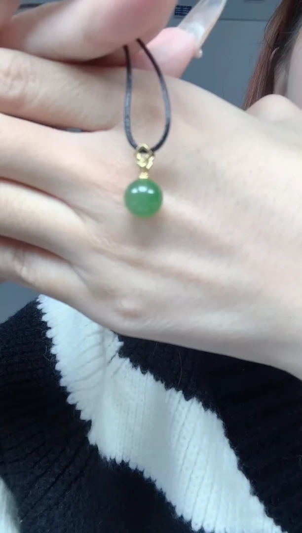 吊坠(不含链)银S925镶嵌和田玉和田玉