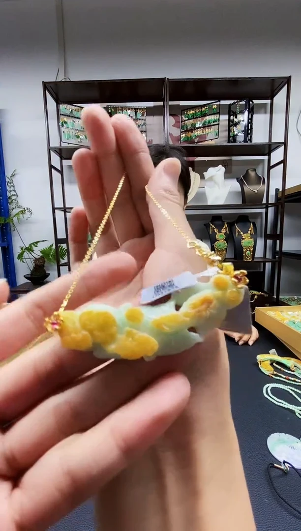 颈饰未镶嵌翡翠翡翠吊坠