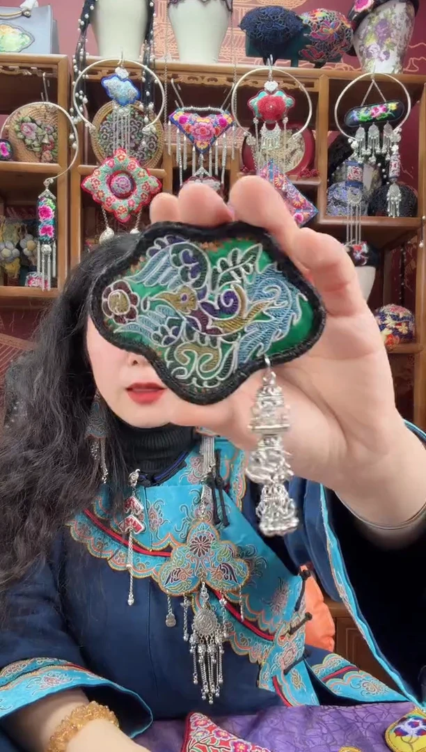 刺绣发夹55甜甜家