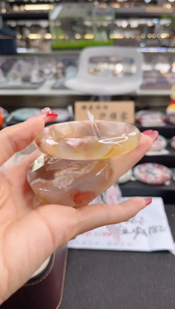 未镶嵌手镯石英质玉56圈口 （赠品镯心）3593244