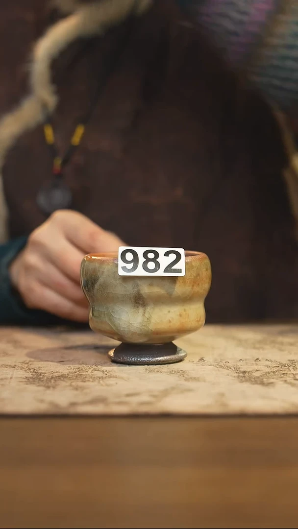 陶瓷茶器茶具主人杯982