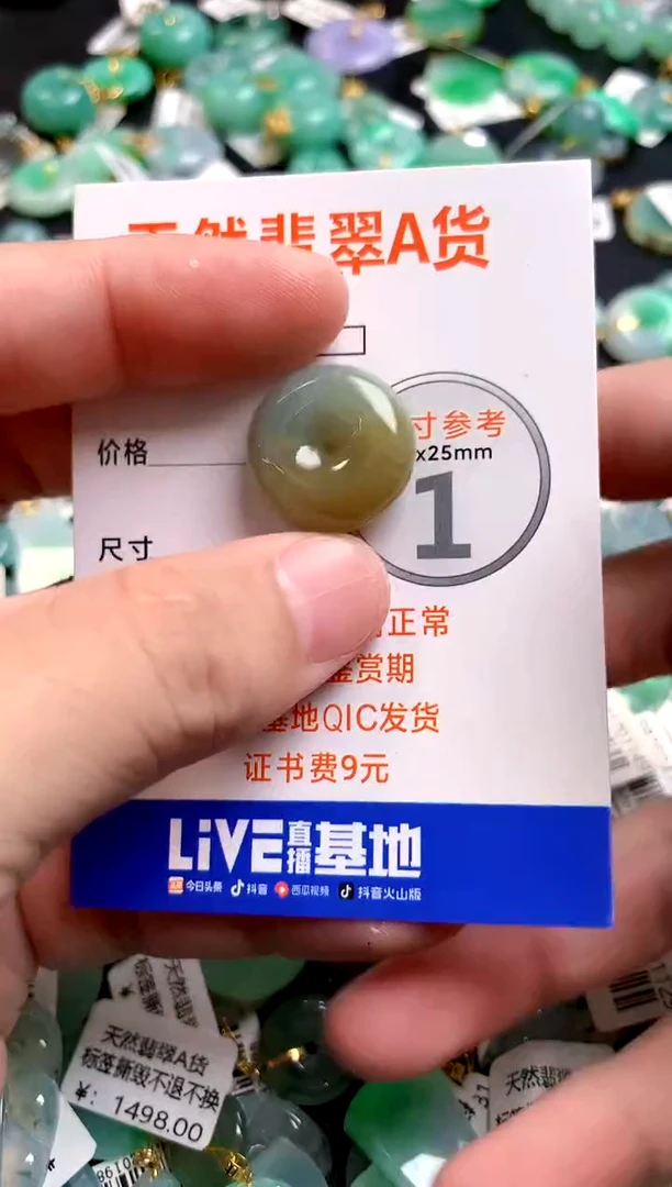 颈饰未镶嵌翡翠14003868