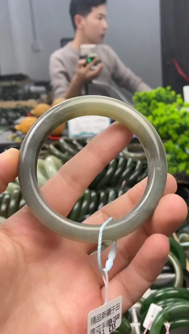 未镶嵌手镯和田玉58.3