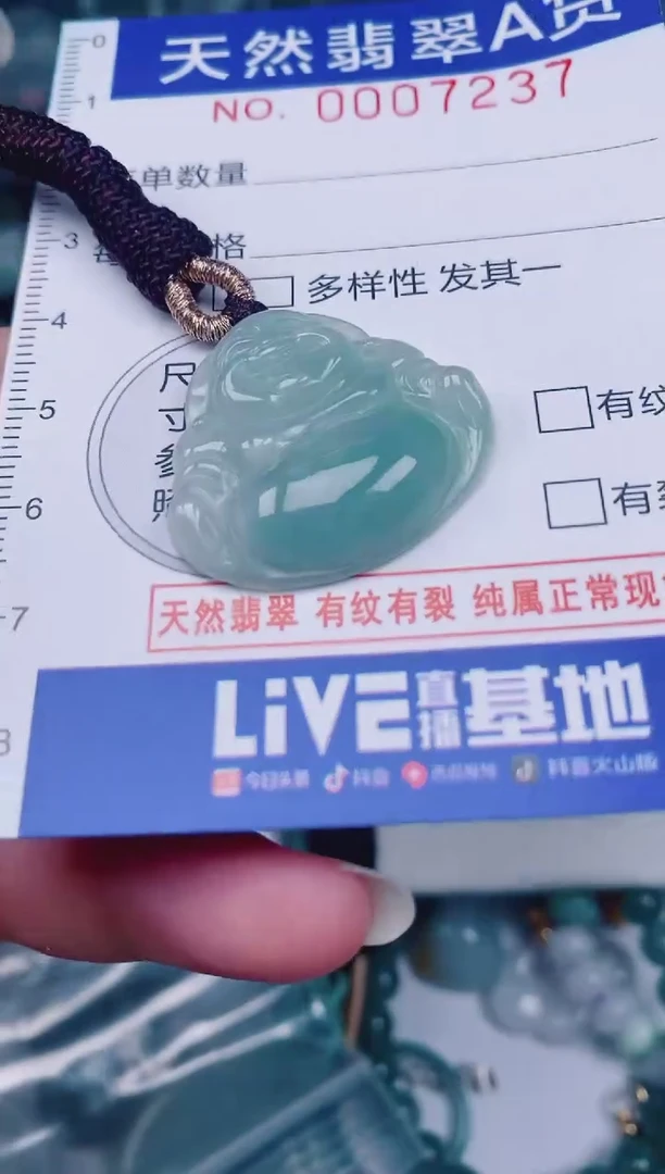 颈饰未镶嵌翡翠00007237