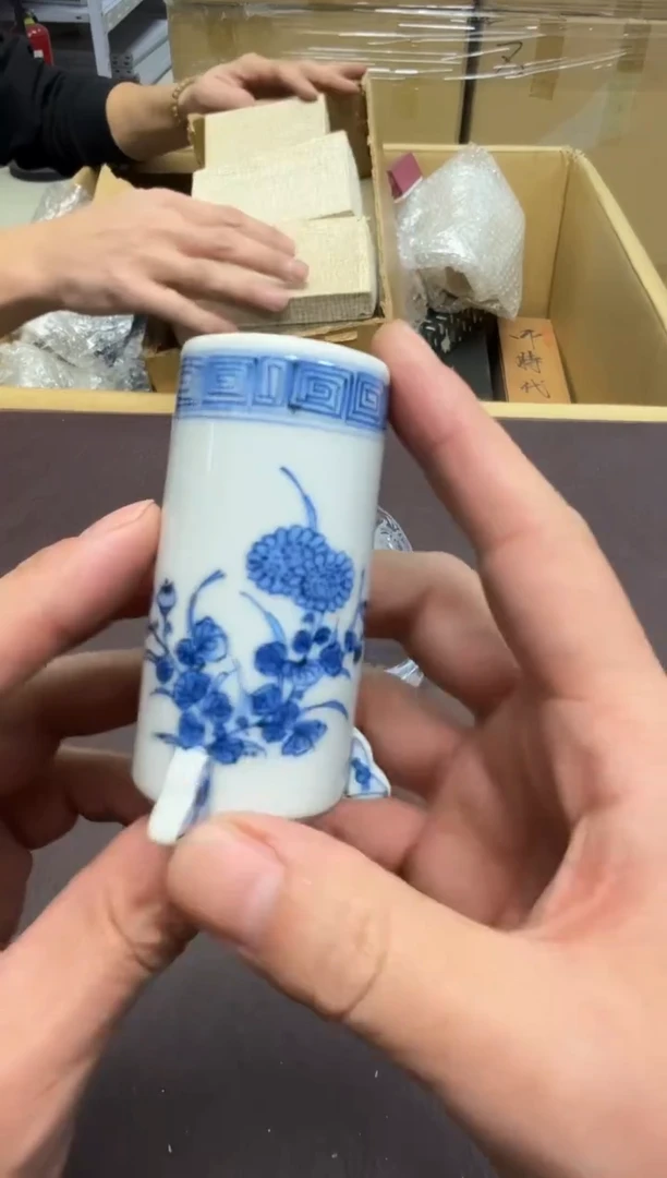 手工艺品钧瓷派*星233