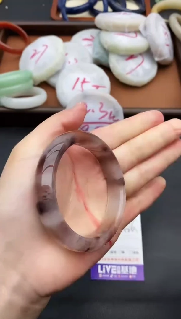 未镶嵌手镯石英质玉114+55/56