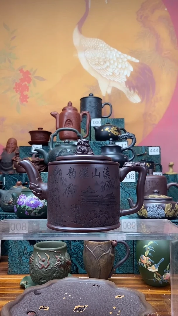 茶杯紫砂原矿紫砂