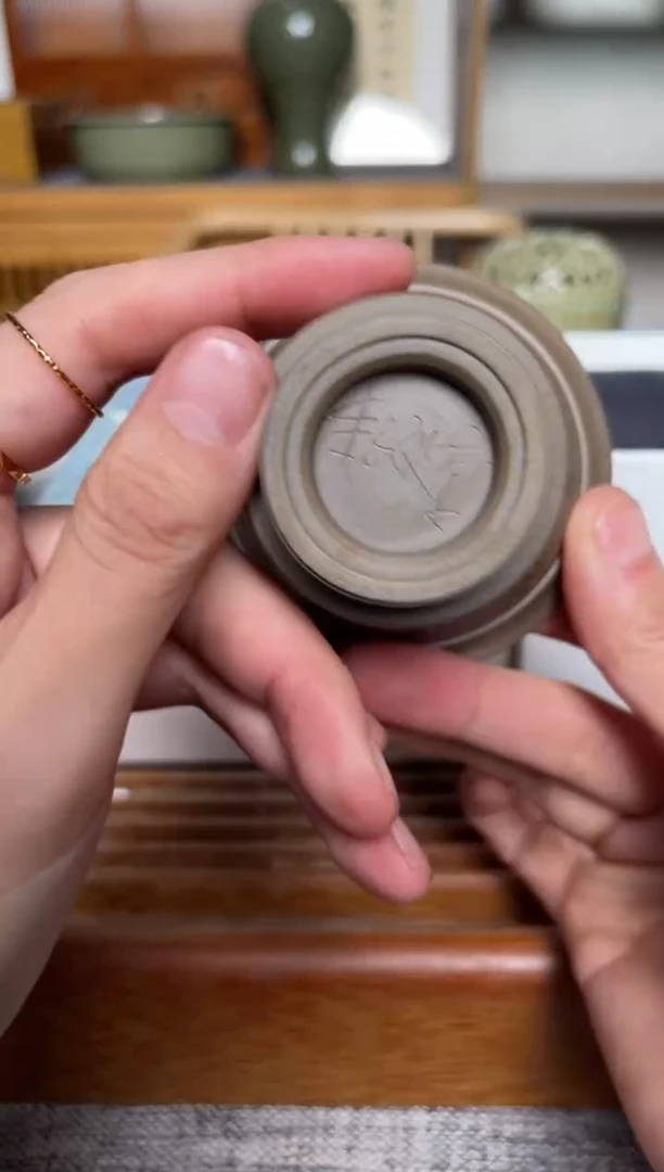 陶瓷258李欣伟纯手工双色闻香杯