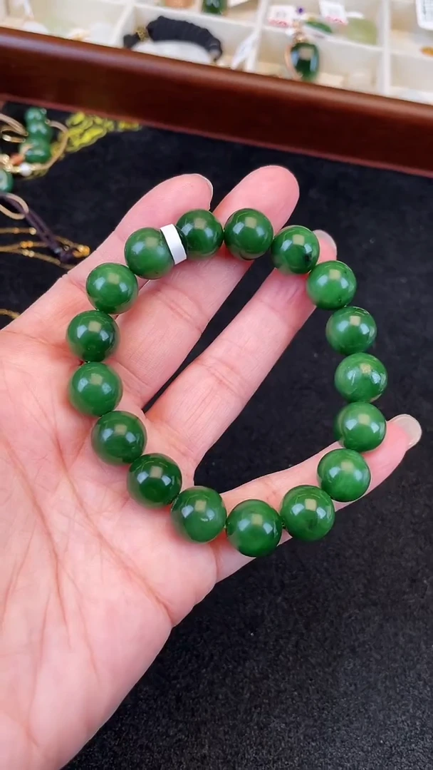 未镶嵌手串和田玉卡12
