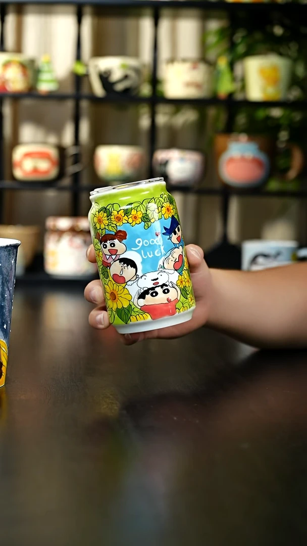 杯子蜡笔小新大容量随行杯