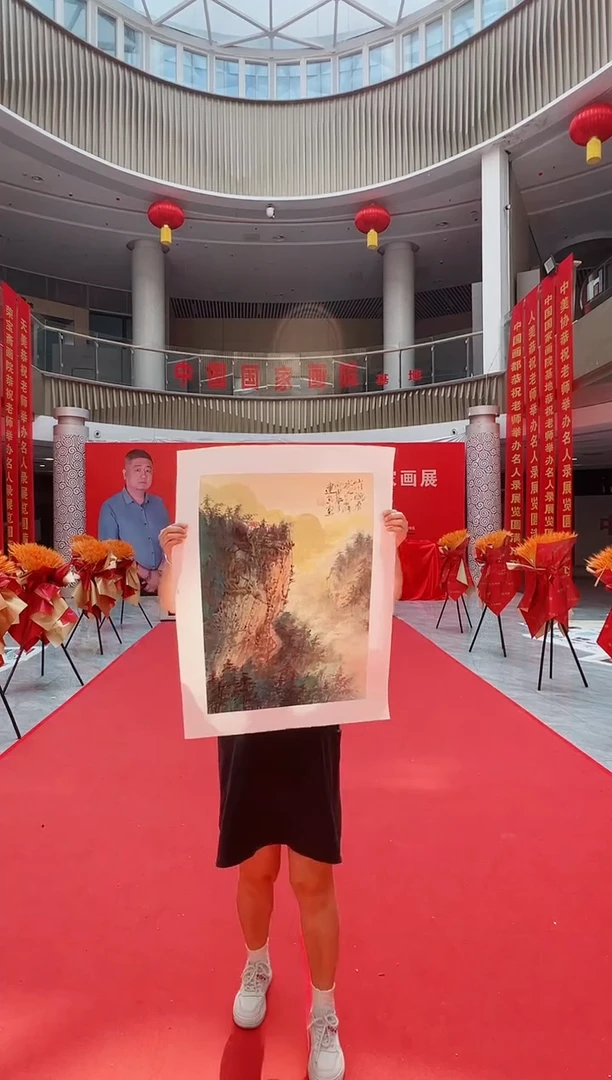 国画周建真老师作品