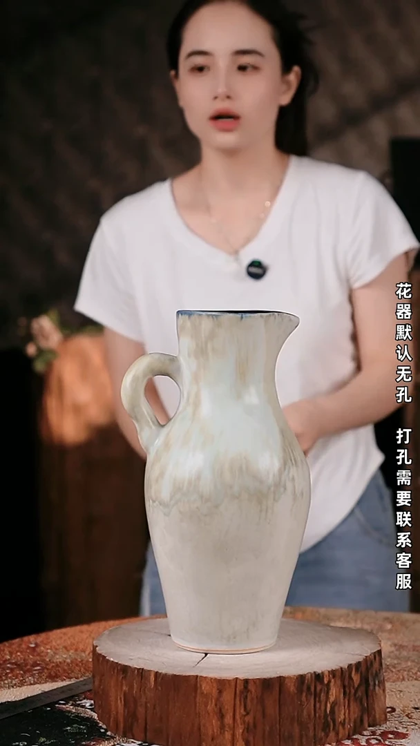 摆件景德镇花器摆件10*30