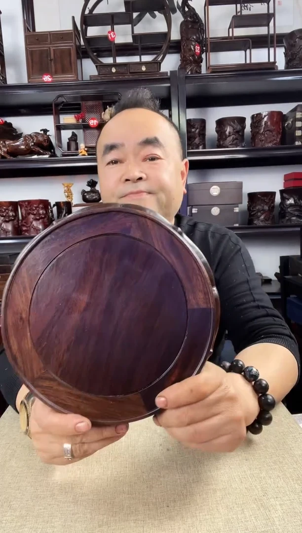 木兰***石老李红木工艺品13瑕疵