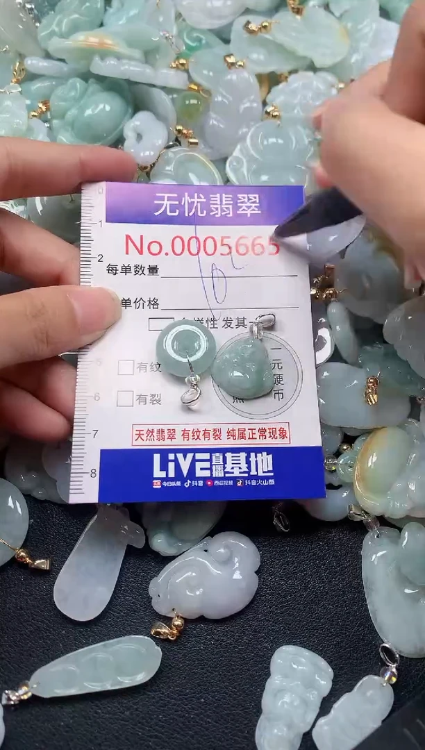 颈饰未镶嵌翡翠5665