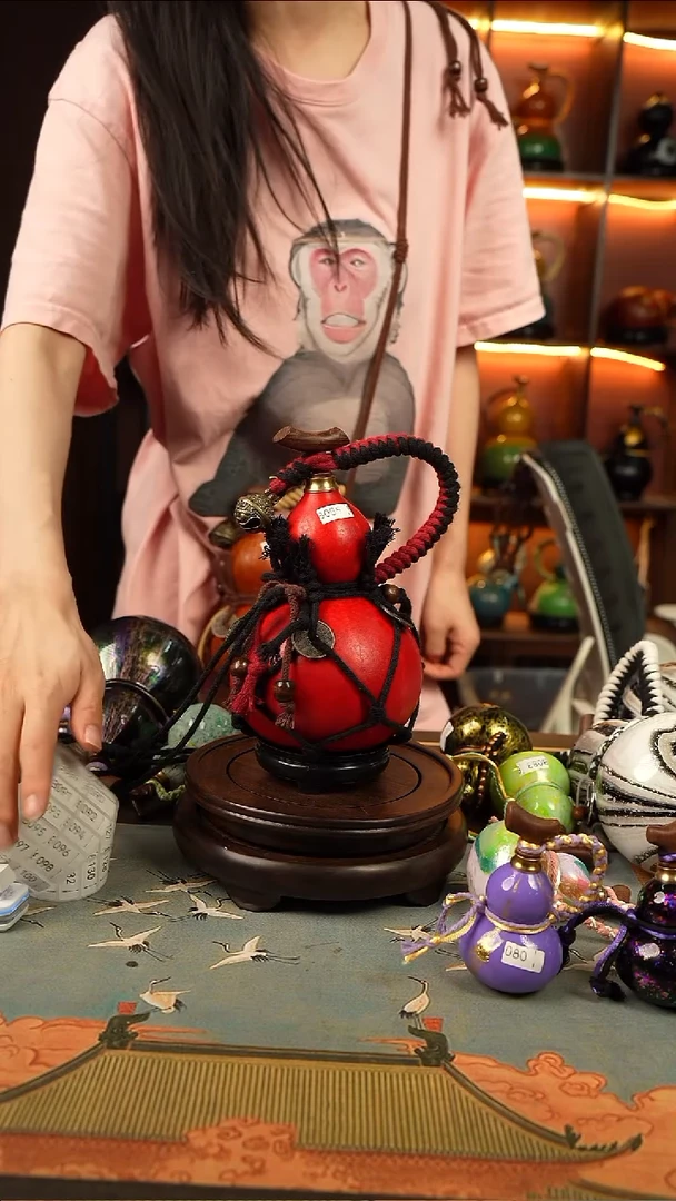 85号480ml左右非遗大漆酒葫芦