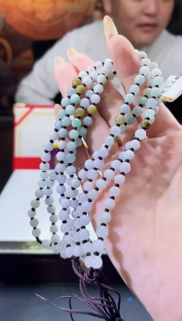 翡翠未镶嵌颈饰多样性发其一13