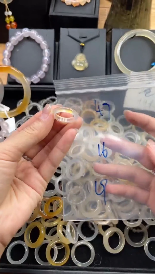 未镶嵌戒指玛瑙/玉髓47