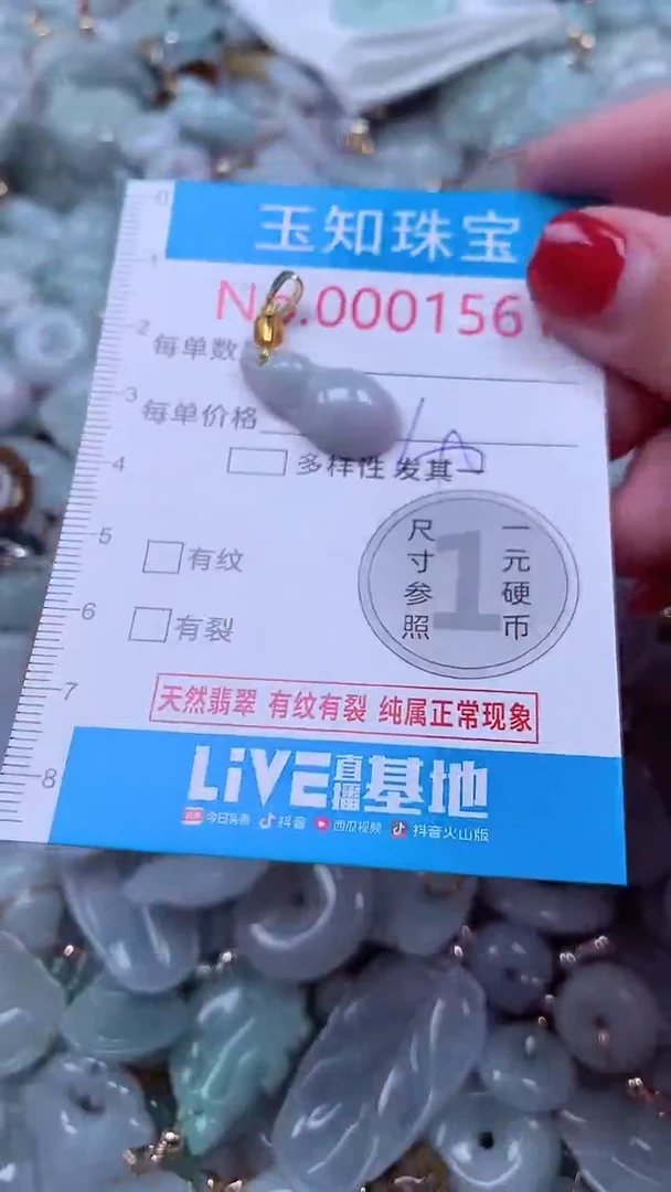 吊坠(不含链)未镶嵌翡翠1561