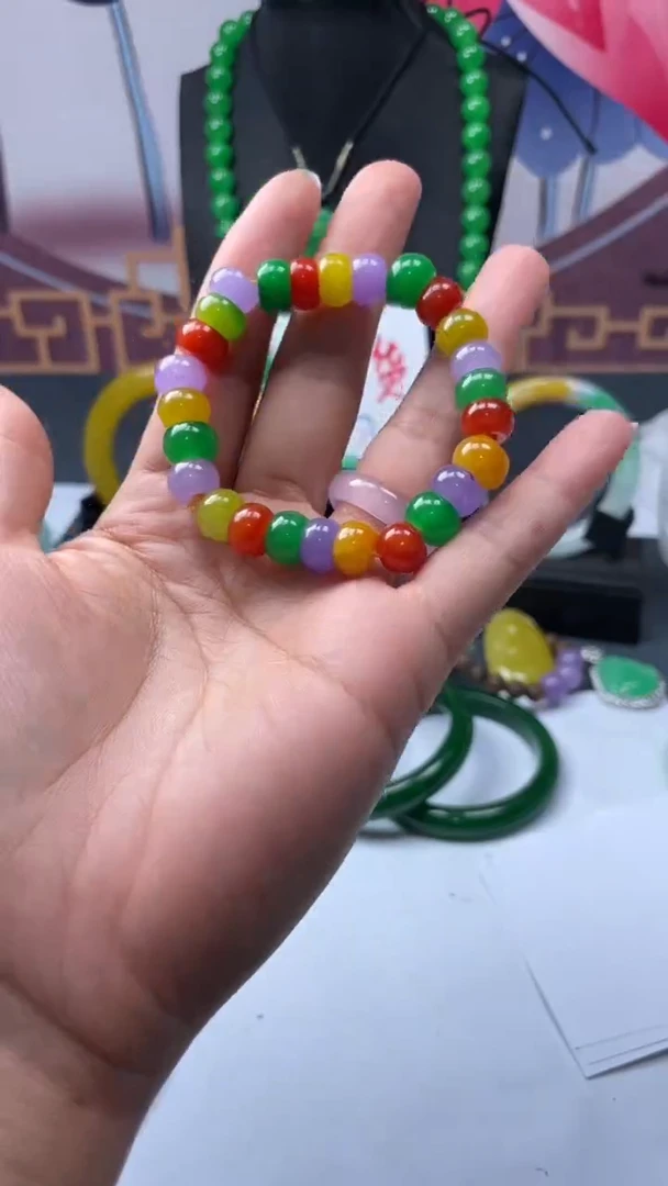 非金属仿水晶A***⋆手串