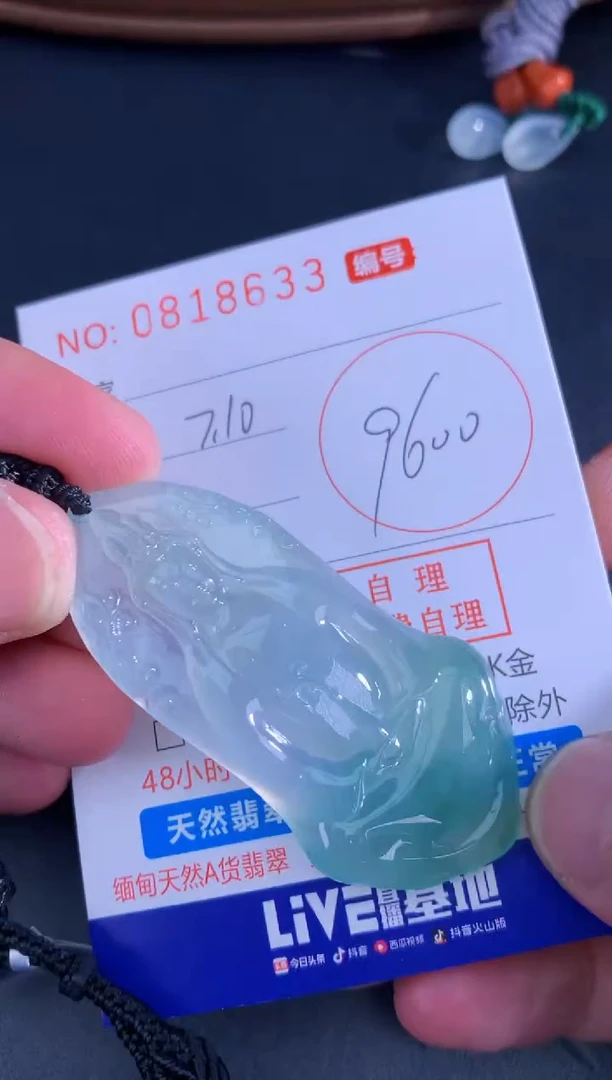 翡翠未镶嵌颈饰天然A货翡翠