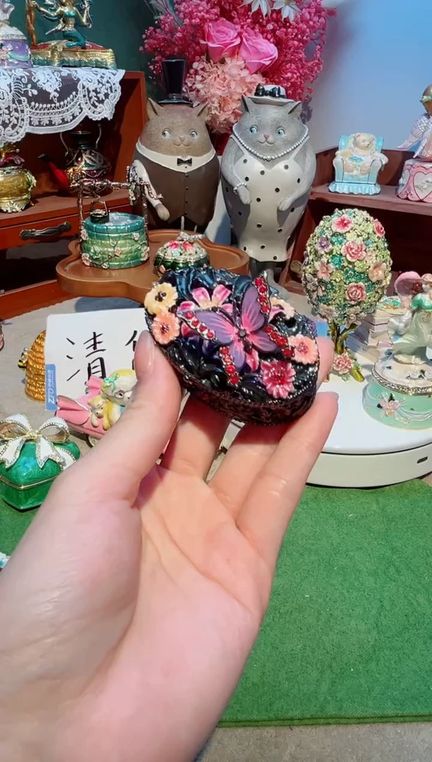瓷片拉丝细闪釉水七宝烧珐琅彩首饰金属材质