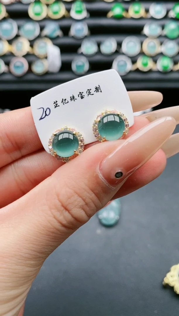 【闪购商品】翡翠戒指银S925镶嵌1111111