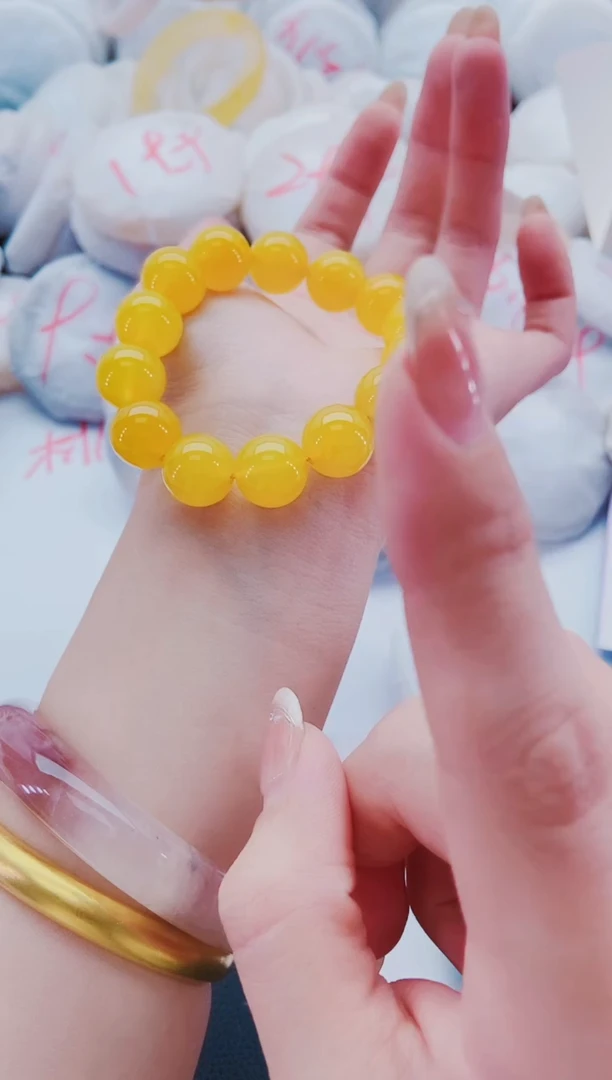 未镶嵌手镯石英质玉N122-14