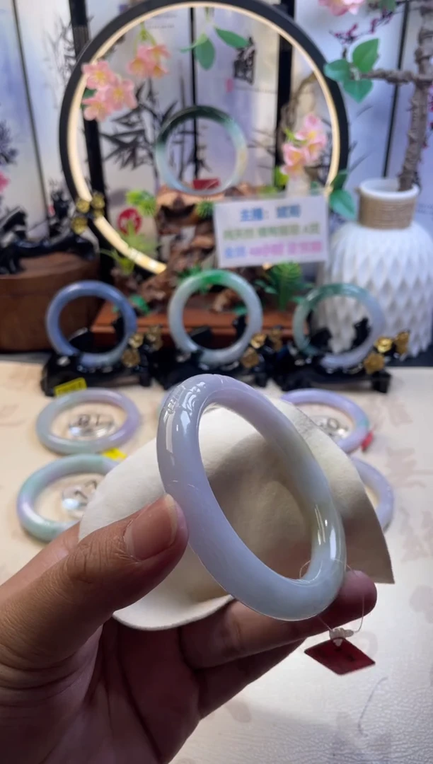 未镶嵌手镯翡翠正圈61