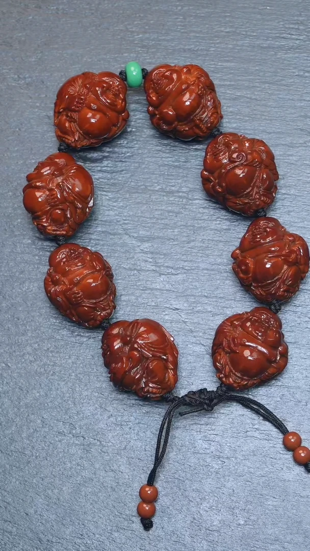 【闪购商品】橄榄核吊坠弥勒回血27号