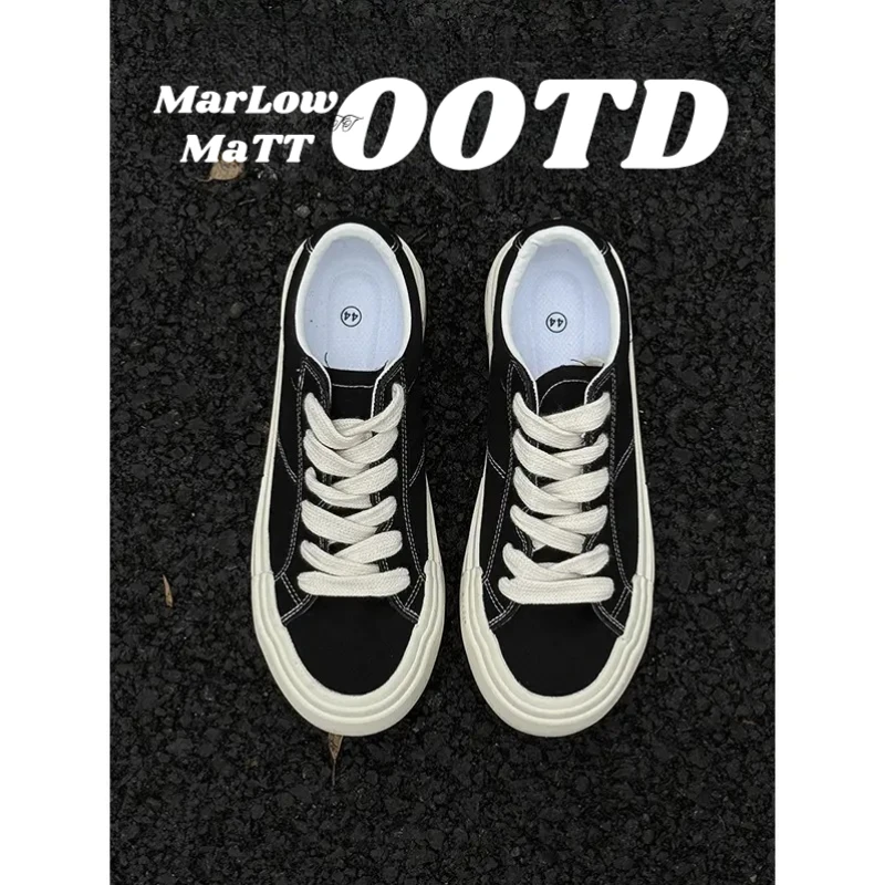 MarlowMatt秋冬新款潮流厚底增高面包鞋休闲时尚运动百搭滑板鞋男