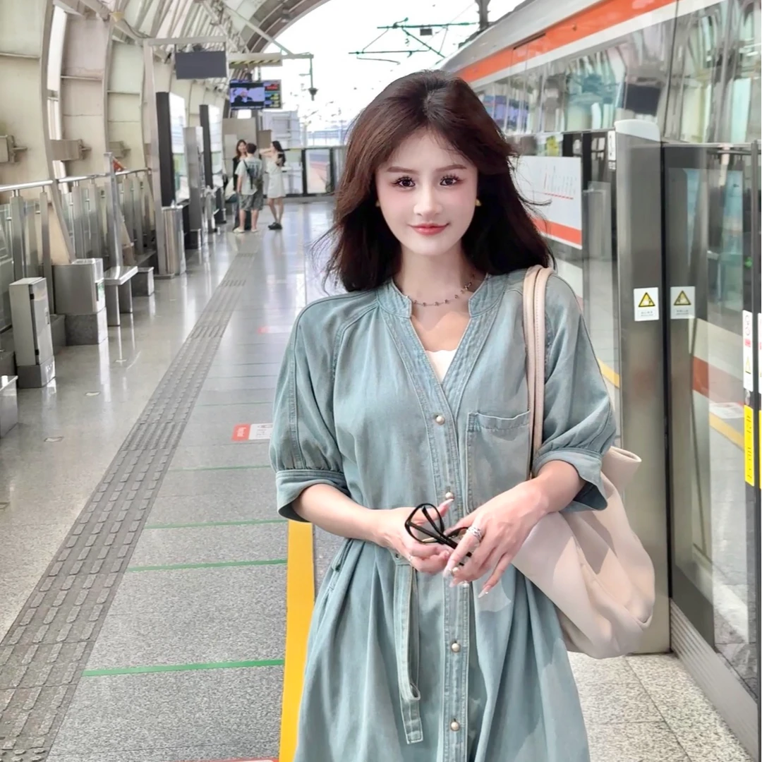 洋洋●【有风的地方】连衣裙气质针织时尚休闲Q3LYQ8898