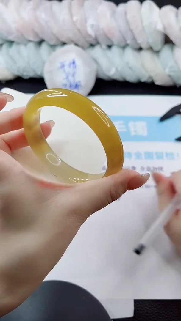 未镶嵌手镯石英质玉多样性发货L249-62
