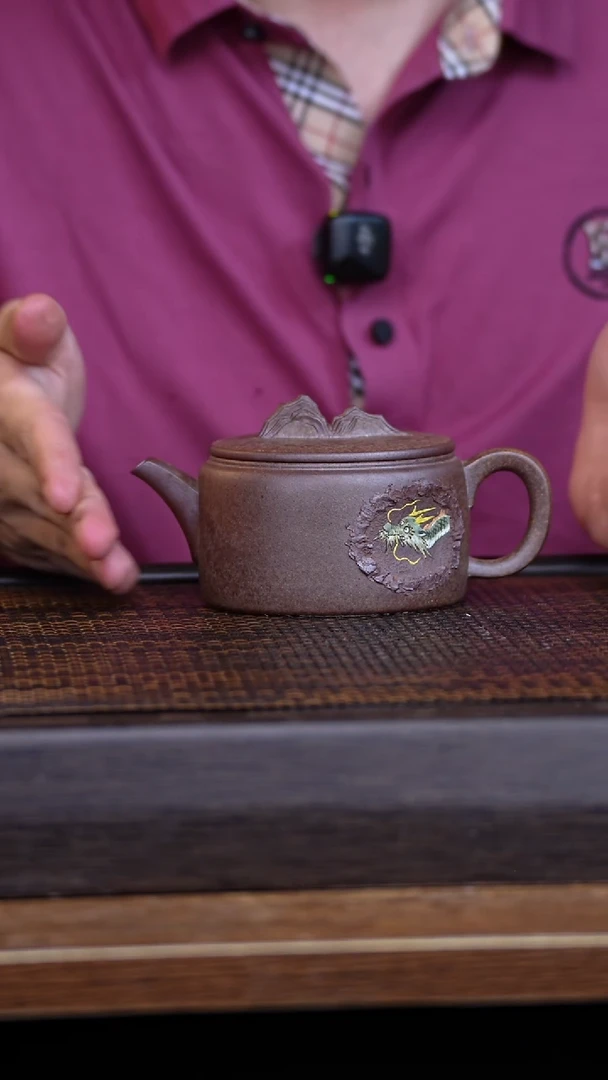 茶壶紫砂宜兴手工原矿紫砂壶001