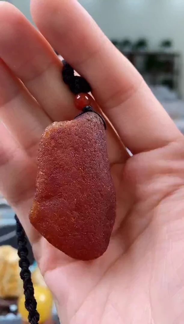 【闪购商品】琥珀颈饰未镶嵌吊坠