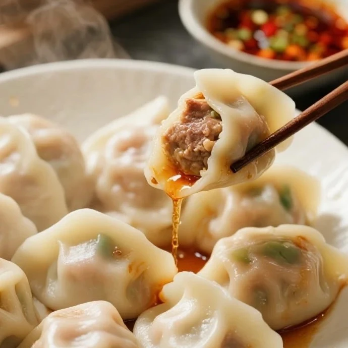 纯手工牛肉白菜水饺2公斤约120个