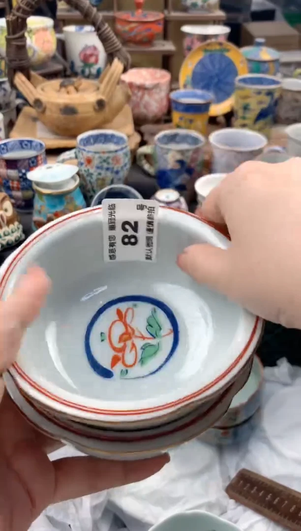 瓷片吹****海82号九姑娘工艺品瓷器
