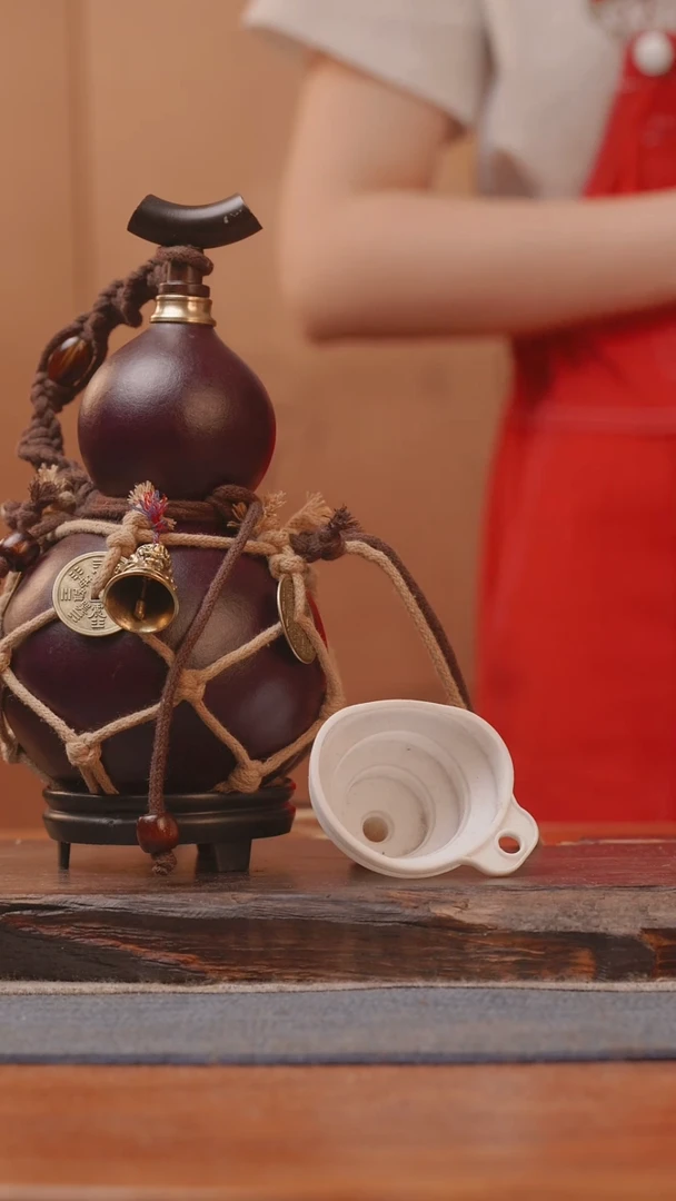 1655号精品大漆葫芦防腐防渗装水茶酒