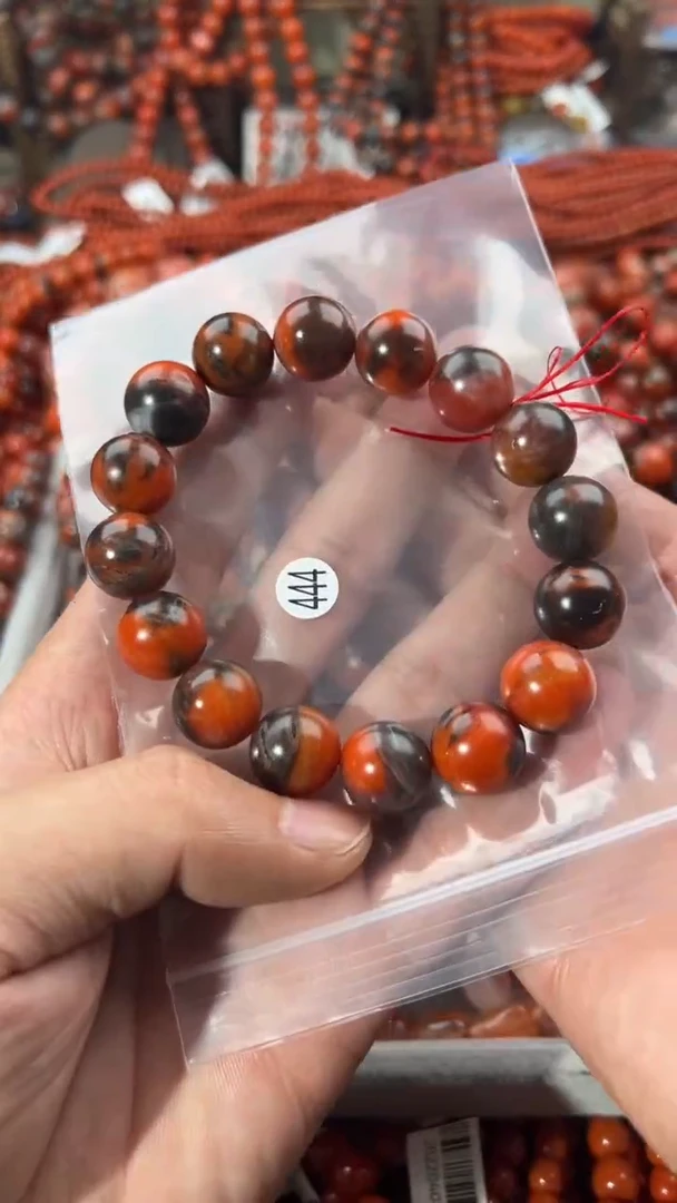 南红玛瑙手串未镶嵌13