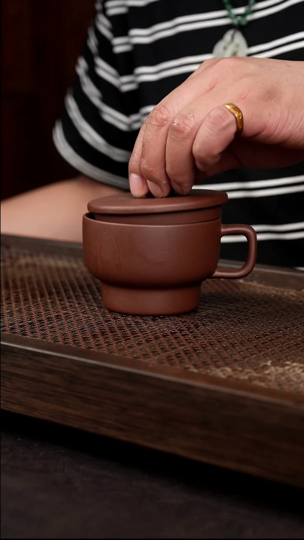 茶壶紫砂底槽清福寿盖杯