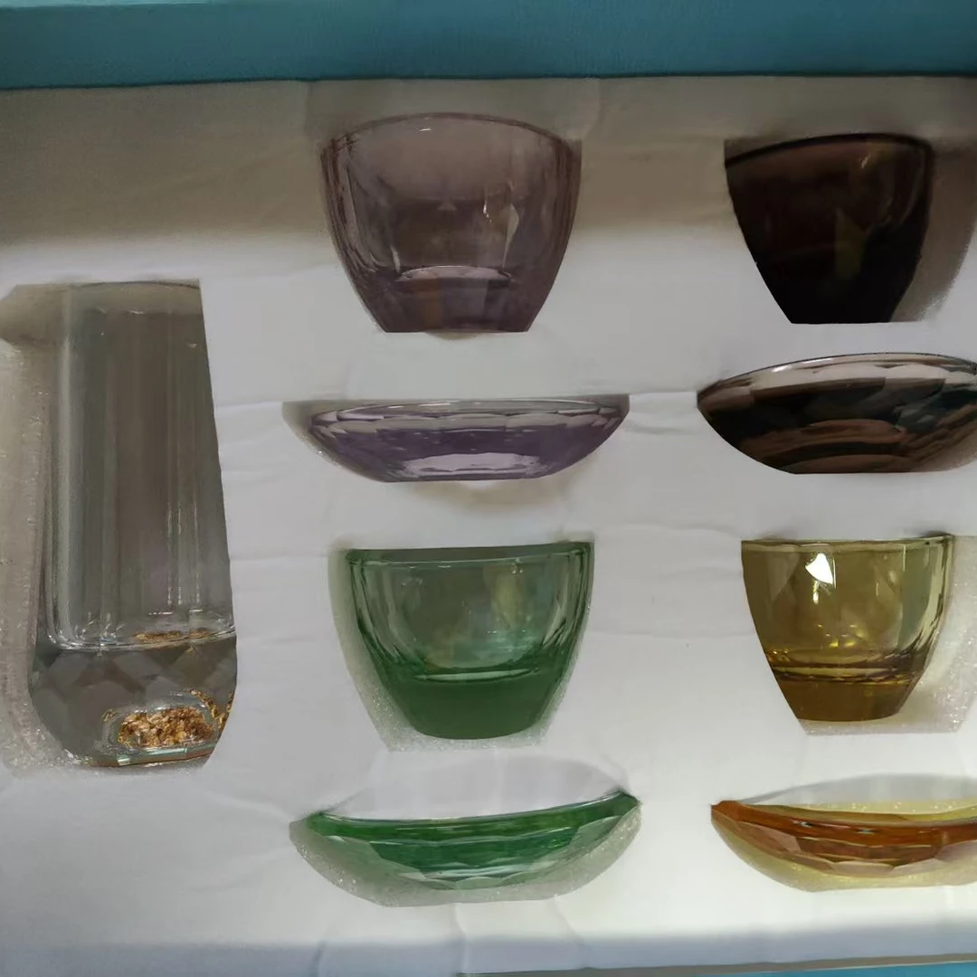 非物质文化遗产纯手作琉璃工艺品一套