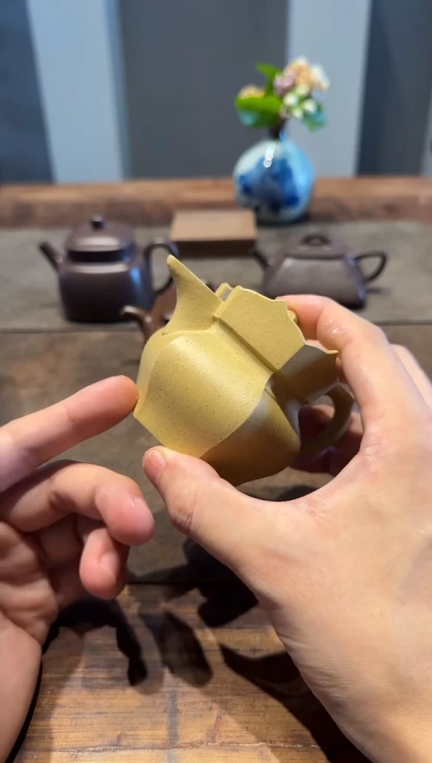 茶壶紫砂芳****️本绿小僧帽