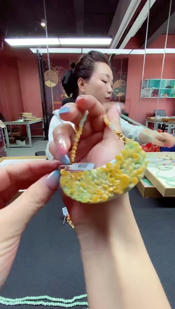 颈饰未镶嵌翡翠翡翠吊坠